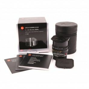Leica 35mm f1.4 Summilux-M ASPH Black FLE + Box
